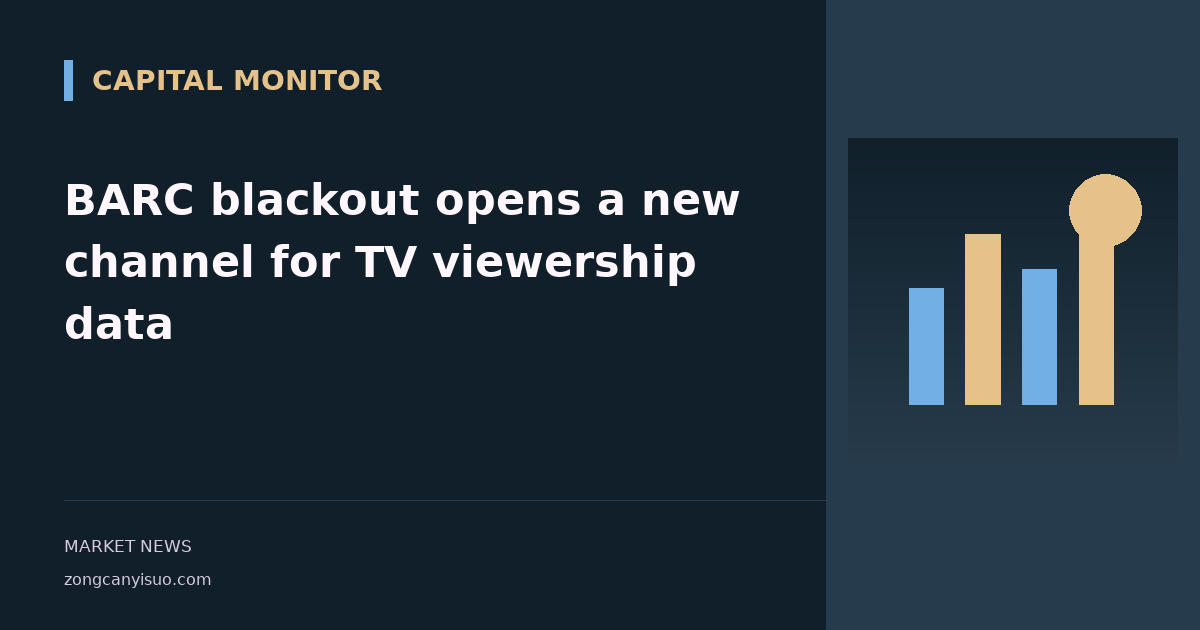 BARC blackout opens a new channel for TV viewership data